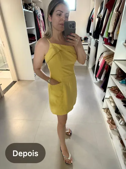 Fabiola depois do tratamento